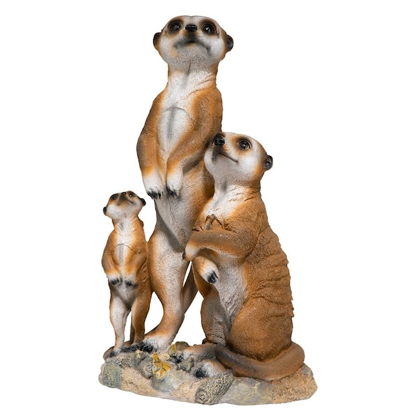 Design Toscano The Meerkat Family Sculpture - QL56971