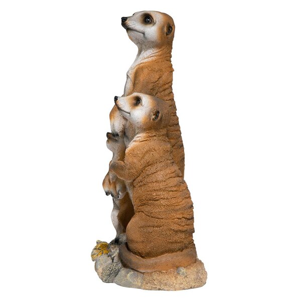 Design Toscano The Meerkat Family Sculpture - QL56971