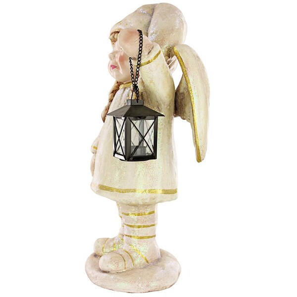 Design Toscano Noelle Shines the Christmas Light Holiday Angel Statue - DS19119