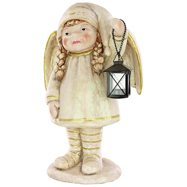 Design Toscano Noelle Shines the Christmas Light Holiday Angel Statue - DS19119