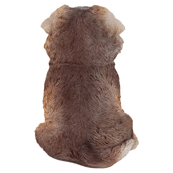 Design Toscano German Shepherd Puppy Partner Collectible Dog Statue - JQ11223