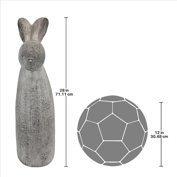 Design Toscano Big Burly Bunnies Rabbit Statue: Stan the Bunny - FU83242