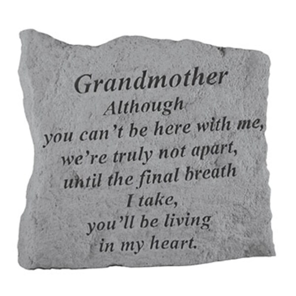 Kay Berry Grandmother Although You Can-T Be Here - Memorial - 5.25 Inches X 5.25 Inches - 15920