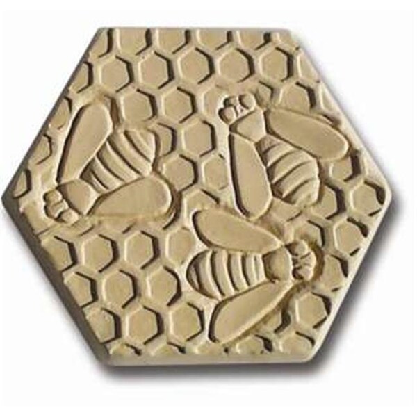 Garden Molds Garden Molds X-BEES8002 Bees Stepping Stone Mold- Pack of 2 - X-BEES8002