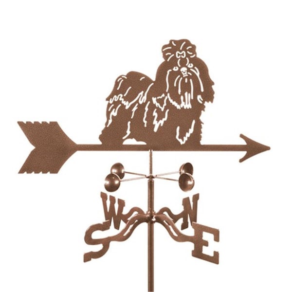 Classic Accessories Shih Tzu Dog Weathervane with Roof Mount - VE893980