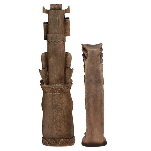 Design Toscano Tiki Gods Statue: Set of Gods of the Three Pleasures & Luau - NG931189