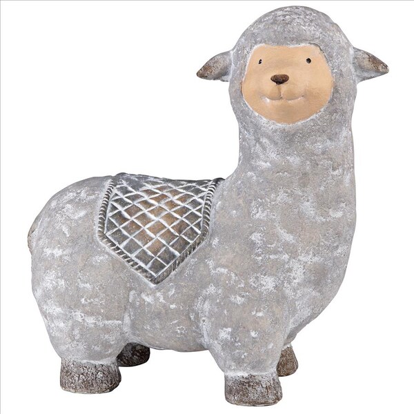 Design Toscano Andes the Little Alpaca Garden Statue - HT21052532