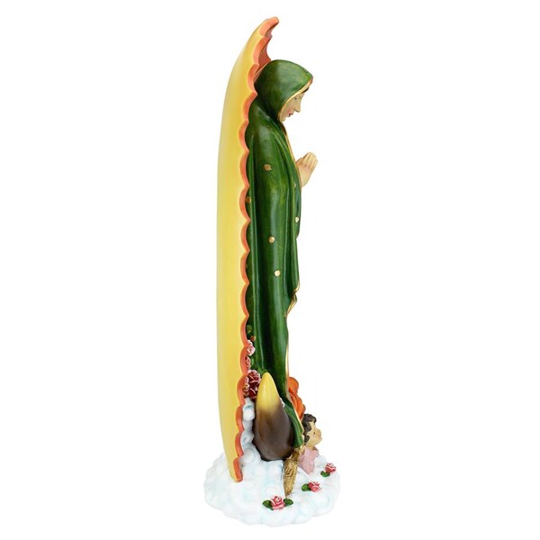 Design Toscano The Virgin of Guadalupe Religious Statue: Large - JQ9454