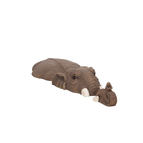 Design Toscano In For a Swim Elephant Lawn Sculpture - NG34904