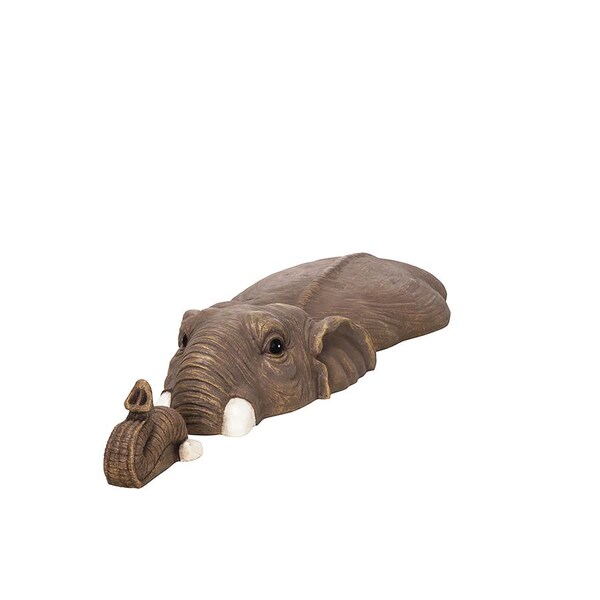 Design Toscano In For a Swim Elephant Lawn Sculpture - NG34904