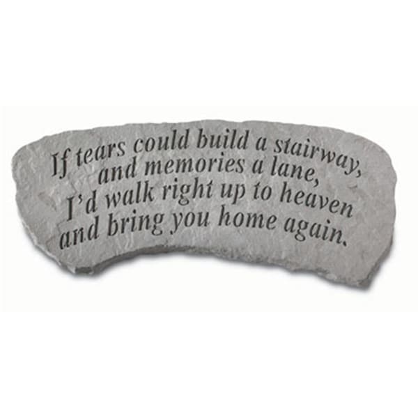 Kay Berry If Tears Could Build A Stairway - Memorial Bench - 29 Inches x 12 Inches x 14.5 Inches - KA313384