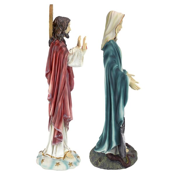 Design Toscano Italian-Style Devotional Art Collection: Jesus and Mary Sculptures - KY9313