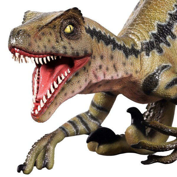 Design Toscano Razor Beak Vicious Velociraptor Jurassic Dinosaur Statue - NE230019