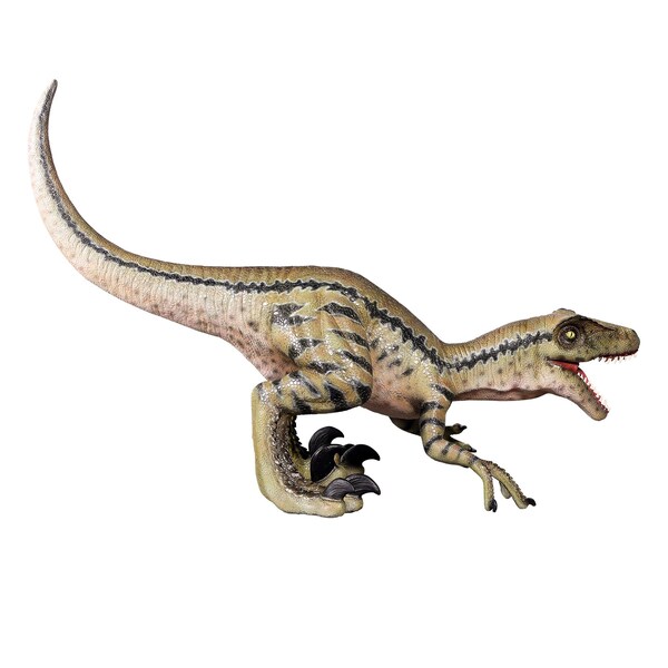 Design Toscano Razor Beak Vicious Velociraptor Jurassic Dinosaur Statue - NE230019