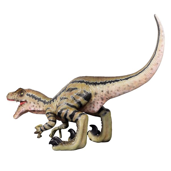 Design Toscano Razor Beak Vicious Velociraptor Jurassic Dinosaur Statue - NE230019