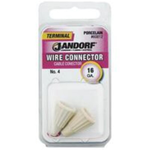 Conector de alambre de terminal Jandorf de 16 porciones N4 60812 - 3399938