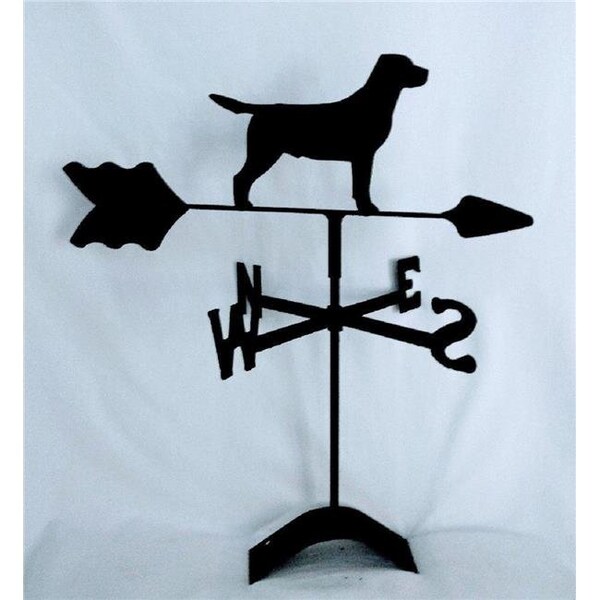 The Lazy Scroll The Lazy Scroll labroof Labrador Retriever Roof Mount Weathervane - LABROOF