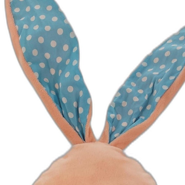 Homeroots 21 x 10 x 9 in. Pink Groovy Easter Bunny Gnome - 402538