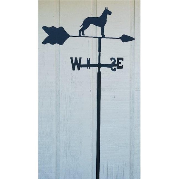 The Lazy Scroll The Lazy Scroll greatdanein Great Dane Garden Mount Weathervane - GREATDANEIN