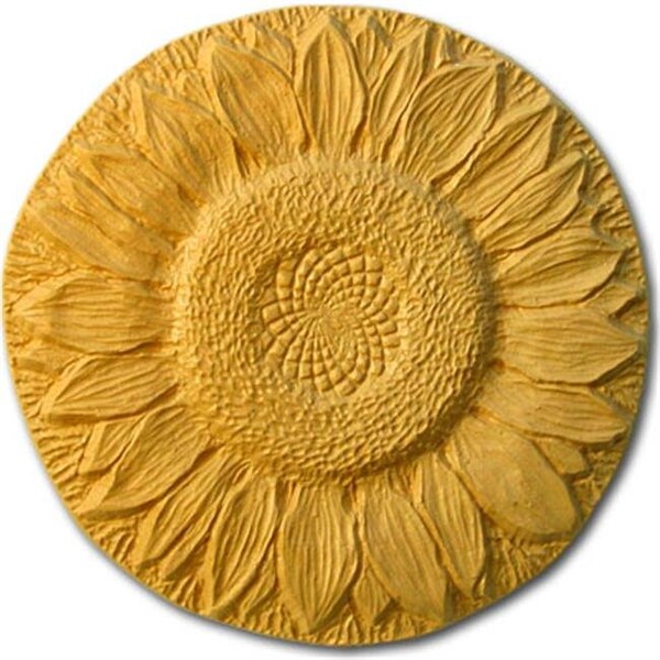 Garden Molds Garden Molds X-SFLWR8034 Sunflower Stepping Stone Mold- Pack of 2 - X-SFLWR8034