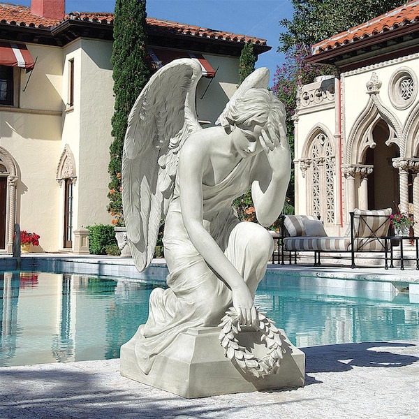 Design Toscano Divine Memories Angel Sculptural Monument - KY1319