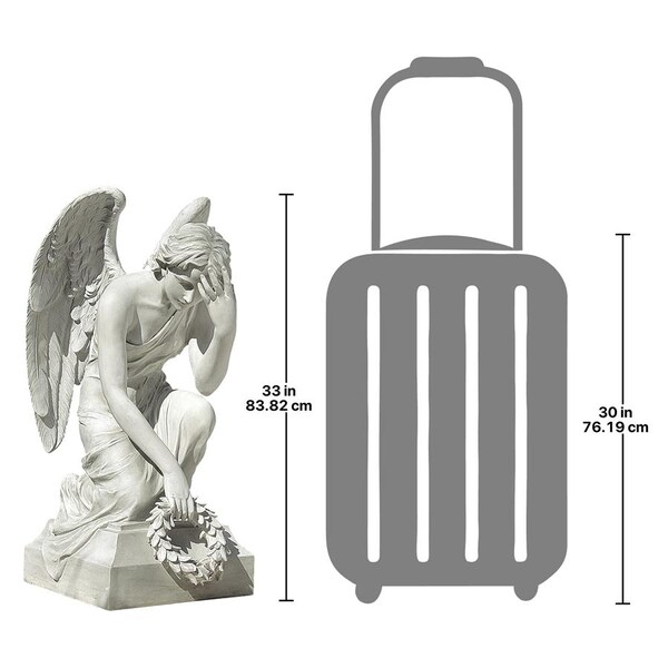 Design Toscano Divine Memories Angel Sculptural Monument - KY1319
