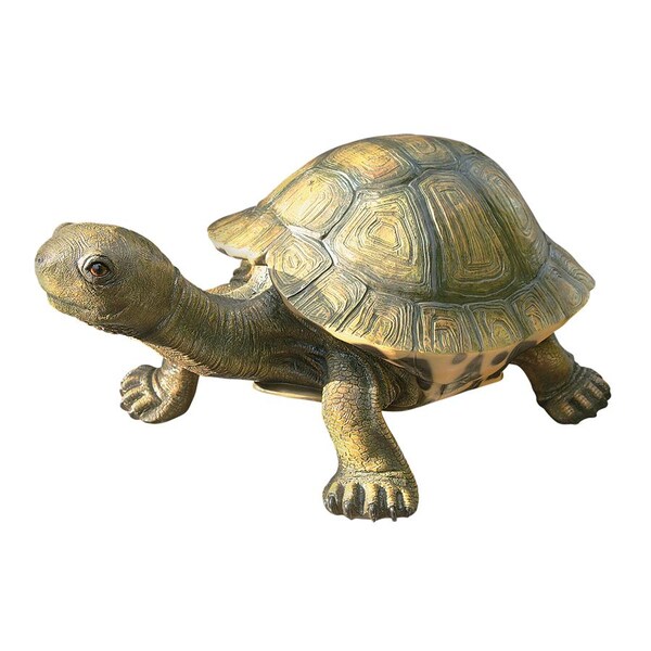 Design Toscano The Tranquil Tortoise Garden Sculpture: Large - KY16867