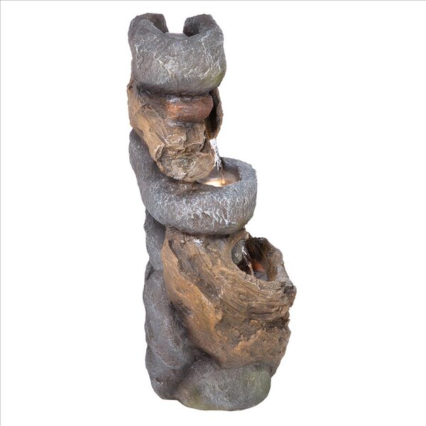 Design Toscano Avalanche Creek Cascading Waterfall Garden Fountain - SH206546