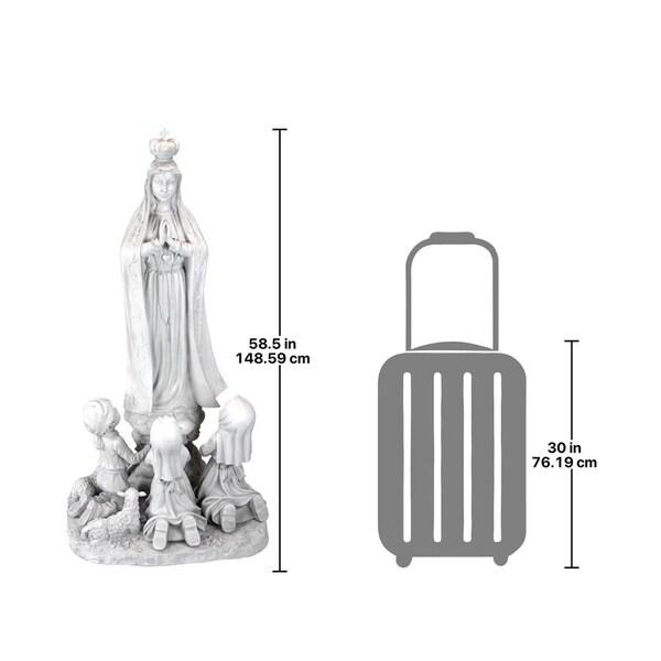 Design Toscano Our Lady of Fatima Grand Scale Sculpture - EU7101
