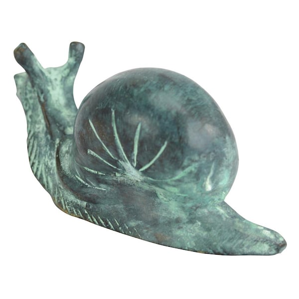 Design Toscano Small Land Snail Cast Bronze Garden Statue - SU1865
