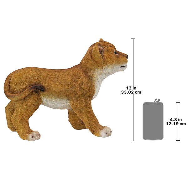 Design Toscano Lion Cubs of the Sahara Animal Statues: Ahaggar - QM28728