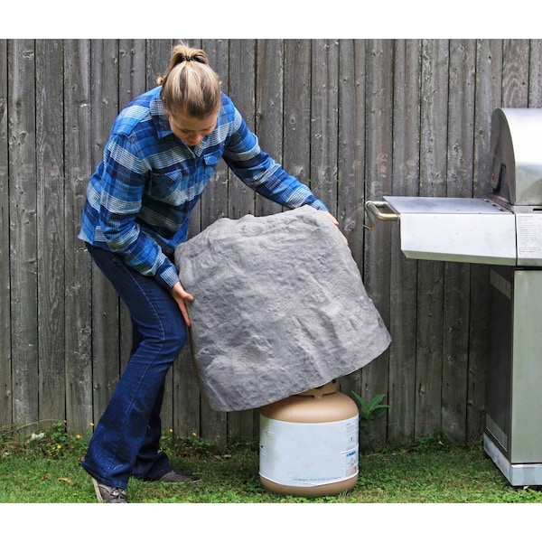 Emsco Group Landscape Rock, Natural Granite Appearance, Large, Lightweight - 2185-1