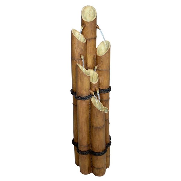 Design Toscano Cascading Bamboo Sculptural Fountain - KY1712
