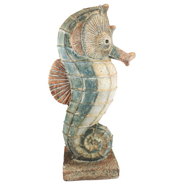 Design Toscano Sea Biscuit Seahorse Marine Fish Family Statue Collection: Large - FU80070