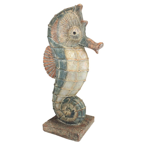 Design Toscano Sea Biscuit Seahorse Marine Fish Family Statue Collection: Large - FU80070