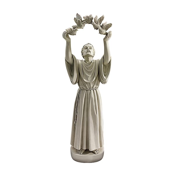 Design Toscano St. Francis's Doves of Peace Garden Statue - EU34267