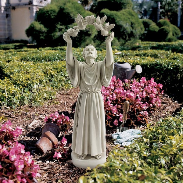 Design Toscano St. Francis's Doves of Peace Garden Statue - EU34267