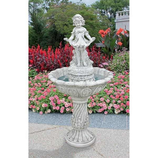 Design Toscano Abigail's Bountiful Apron Cascading Garden Fountain - KY3014