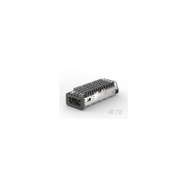 Ensamble de jaula TE Connectivity QSFP28 1x1, empaque, respaldo bajo - 4-2170754-2