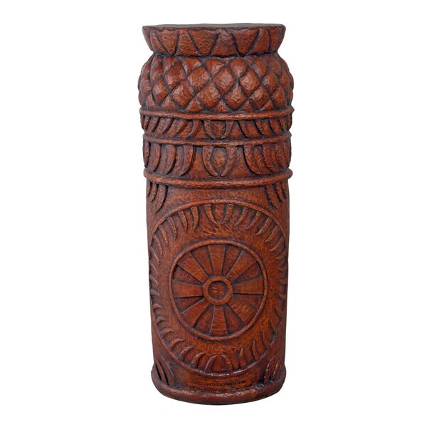 Design Toscano Grand Island Tiki Cocktail Console Statue - NE160020
