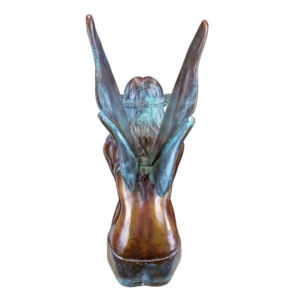 Design Toscano Bird Fairy Cast Bronze Garden Statue: Large - SU47107