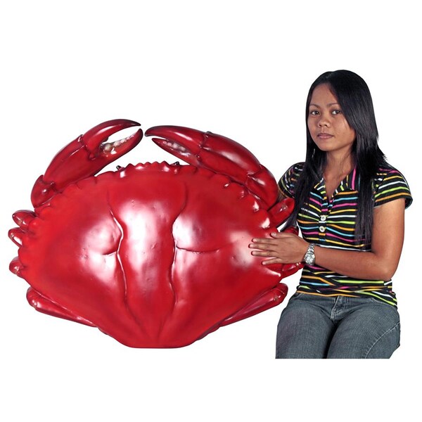 Design Toscano Colossal Crustacean Grand-Scale King Crab Statue - NE100012