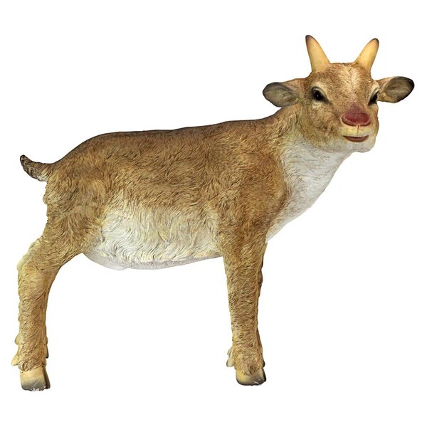 Design Toscano Trouble the Billy Goat Farm Animal Statue - QM21055