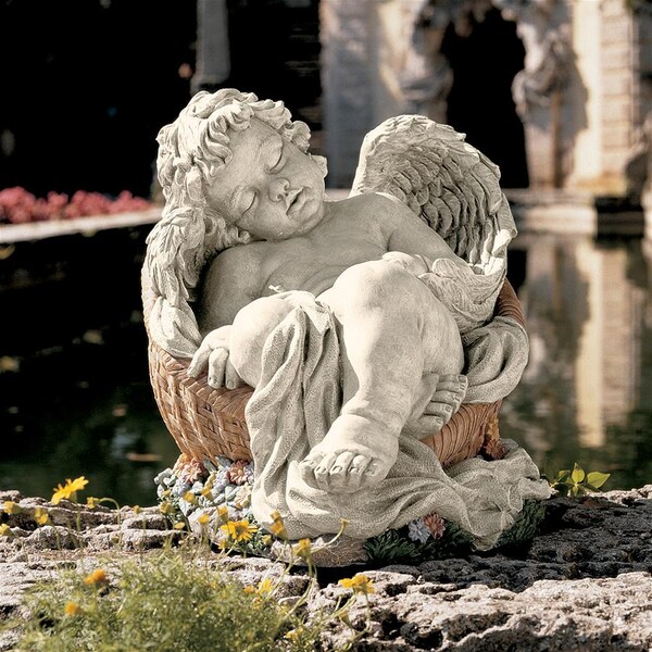 Design Toscano Afternoon Nap Angel Sculpture - Large - NG29740