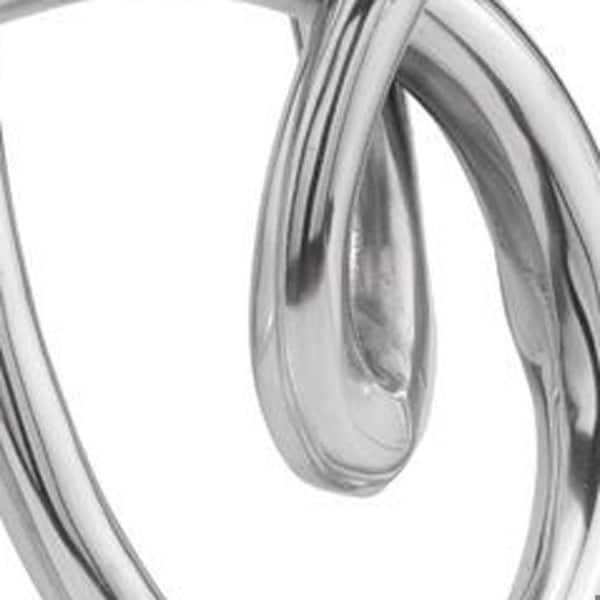 Homeroots 5 x 17 x 17 in. Buffed Nudo Twisted Knot Sculpture - 354630