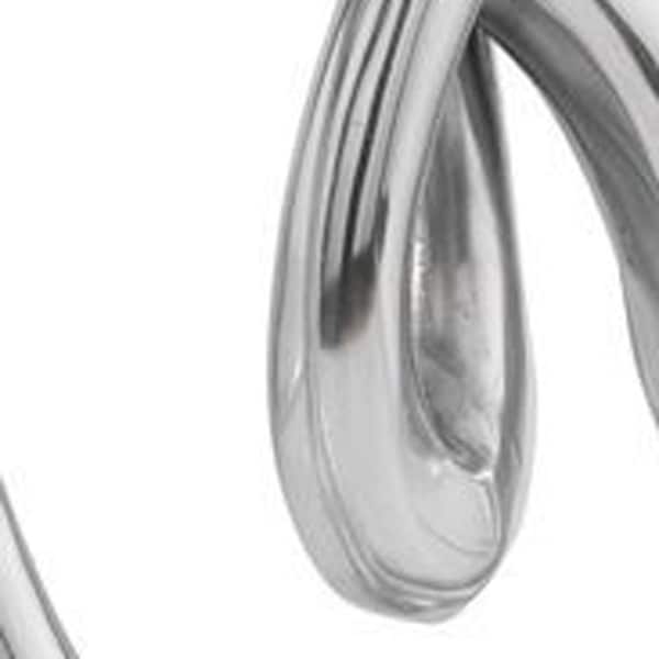 Homeroots 5 x 17 x 17 in. Buffed Nudo Twisted Knot Sculpture - 354630