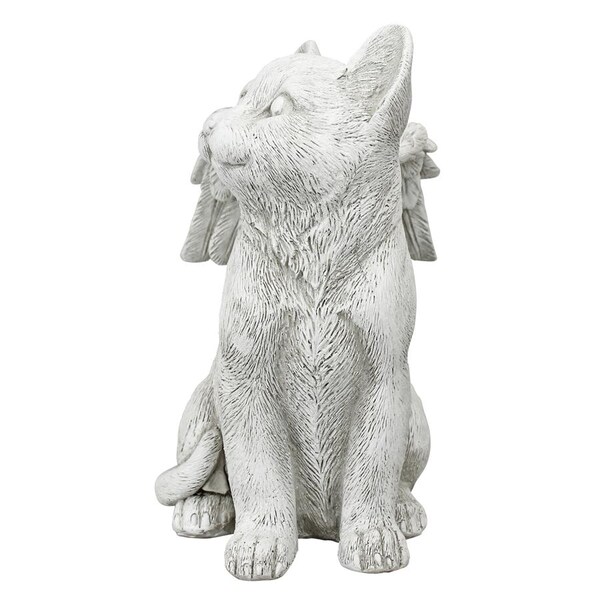 Design Toscano Loving Friend, Memorial Pet Cat Statue: Large - LY7154091
