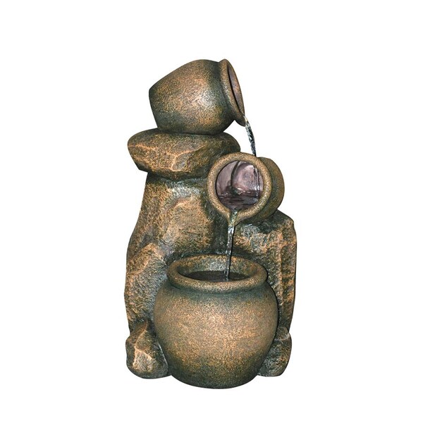 Design Toscano Giare Urn Cascading Garden Fountain - SS11095