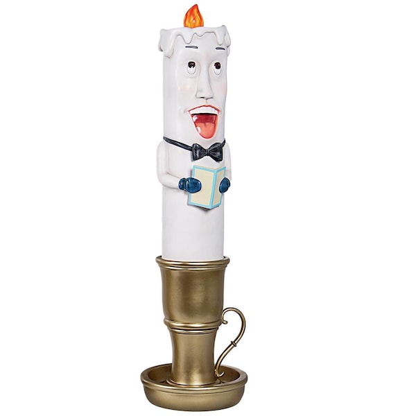 Design Toscano Holiday Luminary Welcoming Candle Door Sentry Statue: Hans - NE200003
