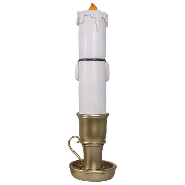 Design Toscano Holiday Luminary Welcoming Candle Door Sentry Statue: Hans - NE200003